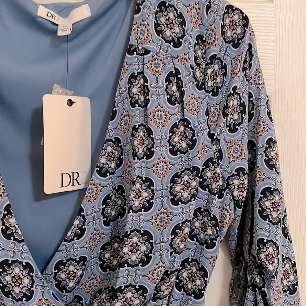 DR2 Patterned Shift Dress - Picture 3 of 6